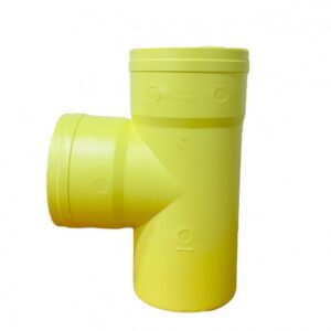 TEE PVC A. NEGRAS 2"