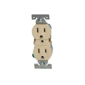 TOMA CORRIENTE DOBLE TIPO 270 BEIGE